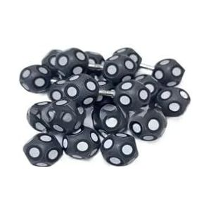 Hoge reflecterende balmarker, draagbare 3D-scanner, binnen 6 mm, buiten 10 mm magnetische bol, 11 punten op de bal voor ondersteunde positionering, kalibratie(10pcs ball 6x10mm)