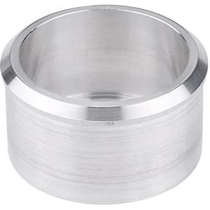 Qiilu Motorfiets Uitlaat Adapter, Aluminium 60mm tot 51mm Motocross Motorfiets Uitlaat Pijp Adapter Reducer Uitlaat Connector