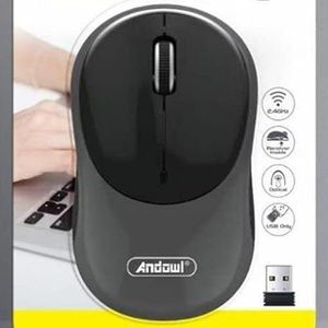 OISE ART STORE Trade Shop Qm64 Optische draadloze muis USB 3200 Dpi 2,4 GHz ergonomisch verschillende kleuren