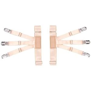 Heren Sokken Kousenbanden for Mannen Verstelbare Elastische Shirt Kousenbanden for Mannen Sokken Antislip Klemmen Shirt Bretels for Mannen Comfortabel Gemakkelijk Te Dragen for Formeel Zakelijk Casual