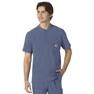 Carhartt Heren Scrub Top, Riverside, Medium