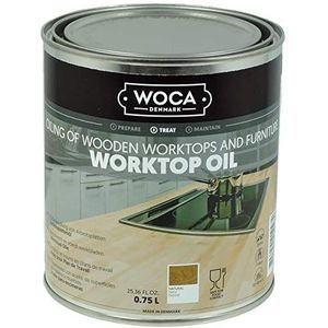 Woca Trip Trap werkbladolie naturel 0,75 liter