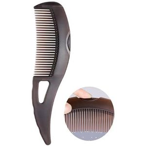 Rooskam met zelfreinigende holle tanden en massagehandvat - hoofdhuid detoxkam voor vlokken, olieverwijdering - roos hoofdhuid haarkammen voor vrouwen/mannen/kinderen