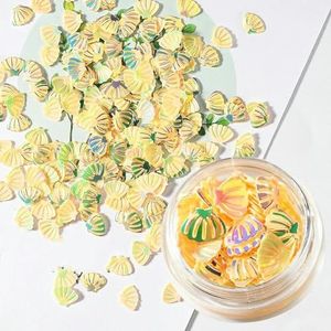 12 Grids/Box Onregelmatige Abalone Schelp Nail Art Vlokken Aurora Natuurlijke Zeeschelp Textuur Dunne Plak Charms DIY Manicure Beauty Tools-PB-0145-2