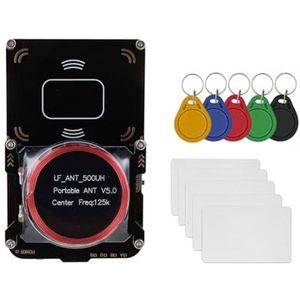 Rfeeuubft Proxmark3 RFID-Kaartlezer +5XUID-Kaart/Sleutelhanger IC/ID-Sleutelschrijver RFID-Duplicator NFC 5.0 Slimme Chip-Kopieermachine Programmeur