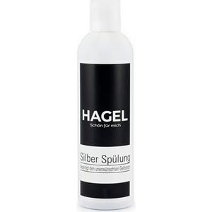Hagel zilveren spoeling 250 ml voor blond, geblondeerd & wit haar