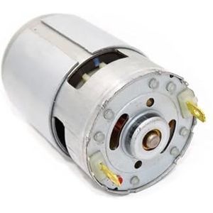 775 DC kogellagermotor, haardroger DC 12 V, 24 V, doe-het-zelf/gelijkstroommotor voor elektrisch gereedschap