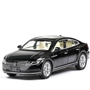 Model Speelgoedauto 1:32 metaallegering gegoten model automodel met jongens speelgoedvoertuigen geschenken alle deuren geopend (Color : Black)