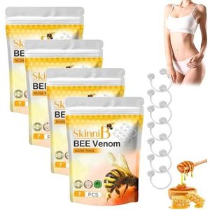 GFOUK SkinniB Bijengift Neusring, SkinniB Bijengift Neusring, Bijengift Neusring, Bijengift Neusring, GFOUK SkinniB Bee Venom Neusring (4 bags)