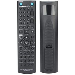 Afstandsbediening, DVD/VCR/DVDR Afstandsbediening Vervanging Siliconen Knoppen Goede Signaaloverdracht DVD Afstandsbediening voor RC286H/RC297H/RC397H