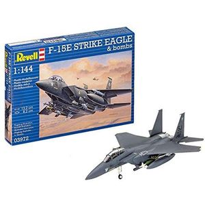 Revell 03972 F-15E Strike Eagle & Bombs (1:144 Scale)