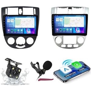 Android 14 Autoradio Navi voor C-hevrolet OPTRA/Lacetti/B-uick EXCELLE (2004-2013) 9 ""Screenradio met draadloze carplay Android Car GPS Navigatieondersteuning BT5.0 HIFI FM 5G-WiFi SWC MIC,M400s