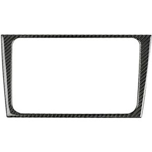 Voor VW Voor Golf 6 MK6 2010 2011 2012 2013 Auto Zachte Koolstofvezel Middenbediening CD-paneel Volumeschakelaar Frame Cover Beschermende Afwerking Auto Fascia Radio Paneel(1pc 2)
