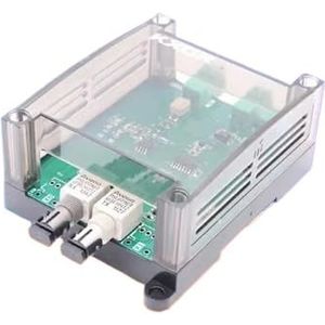 Industriële converter multimode ST optische poort FC-11 plastic optische vezel naar RS232 seriële poort 485 bidirectionele converter(Plastic fiber 232)