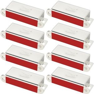 Kastmagneten Jiayi 8 Stuks Sterke magnetische deurvanger 30KG Trek magnetische kastvangsten Vergrendelingen Hardware Roestvrijstalen deurmagneten voor keuken Garderobe Magneet Deurdranger Kastdeur Deursluiting