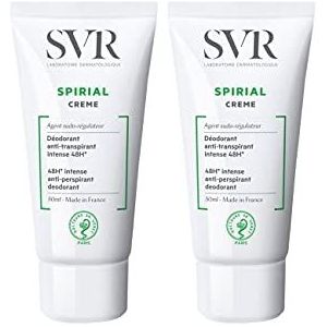 SVR Spirial Deo Cream, anti-transpirant, 48H, 2 x 50 ml