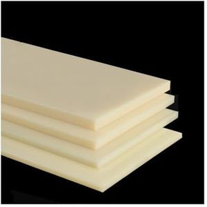 ABS-kunststofplaat 300x300mm (1-20mm Dik) - Hoge Slagvastheid, Hittebestendig, CNC-bewerkbaar - Zwart/beige - 1 Stuk For Industriële En Doe-het-zelfprojecten(Beige,300x300x1mm)