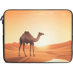 Camel Laptop Case Sleeve Bag 15 inch Duurzaam Shockproof Beschermende Computer Draaghoes Aktetas