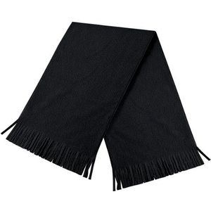 Beechfield Suprafleece anti-pilling Dolomite wintersjaal/fleece sjaal voor dames, zwart, Eén Maat
