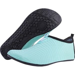 Waterschoenen for dames en heren, instappers for blote voeten, aqua yogasokken for zwemmen, zwembad, strand, surfen, rivier(14,L-2 pair)