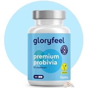Premium Probiotica Probivia cultuurcomplex - merkgrondstof HOWARU® - 22 stammen + inuline - incl Lactobacillus, Bifidobacterium - 10 miljard CFU per dag - 180 maagsapresistente capsules