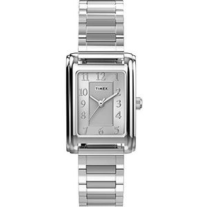 Timex Women's Meriden 21mm Watch – Silver-Tone with Expansion Band