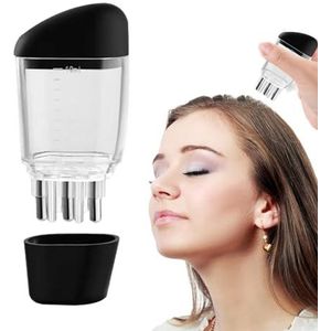 Olie Hoofdhuid Massager - Haarolie Applicator en Hoofdhuid Massager | Draagbare Hoofdhuid Massager Olie Kam | Haarolie Applicator Fles en Hoofdhuid Massager | Vloeibare kam Applicator voor Mannen