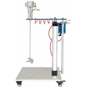 Pneumatische Verfmixer voor Oplosmiddel voor Inkt 30 gallon Verfmixer, Automatische Pneumatische Mixer, Commerciële Pneumatische Mixer