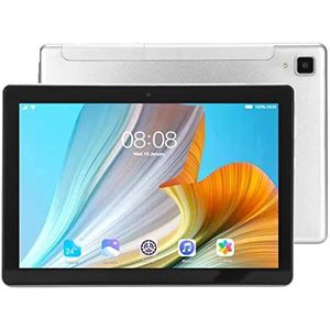 HD-Tablet, 5G WiFi 100-240V 1920x1200 Zilvergrijs 6000mAh 8,1 Inch Oplaadbare Tablet voor Schilderwerk (EU-stekker)