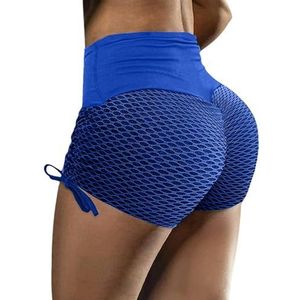 Lente/Zomer Nieuwe Elastische Jacquard Broek Gesplitste Slim Fit Yoga Sport Bottom Shorts voor Dames