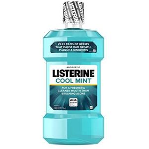 Listerine Antiseptic Adult Mouthwash, Cool Mint, 1,5 liter Listerine
