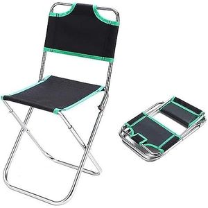 Draagbare stoel, opvouwbare kruk, draagbare aluminium mini-visstoel Kleine kruk Zitting Heavy Duty Opvouwbaar for (Kleur: Groen) (Kleur :) (Kleur :) (Kleur: Groen) (Color : Groen)