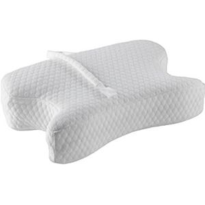 Orbisana CPAP-kussen, in hoogte verstelbaar, 3 zeer elastische schuimlagen, ergonomisch kussen als neksteunkussen, zij- en rugslaperkussen