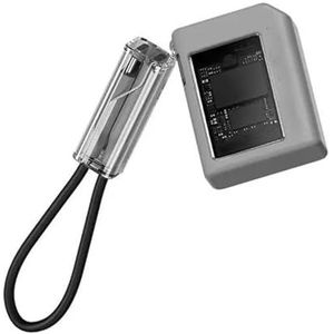 alloneslife Snelle NVMe HDDs Huisvesting met 10Gbps USB C 3.2 Overdrachtssnelheden Actives het Koelen Technologie voor 2230 HDDs