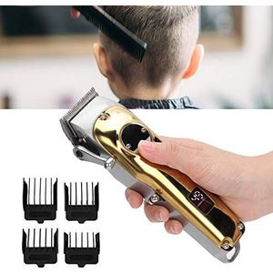 Tondeuseset, Corrosiebestendig Roestvrij Staal Stabiel Gebogen Blad Elektrische Tondeuse, voor Dames Kapsalon Heren Thuis