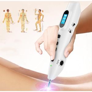 Elektrische Acupunctuur Massage Pen - Meridian Dredging - 9 Niveau Intensiteitsaanpassing - Verlicht Pijn