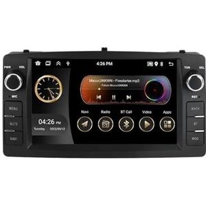 Android Auto Video Multimedia Speler Carplay Compatibel for Toyota Corolla E120 2003-2006(2G 32G Camera)