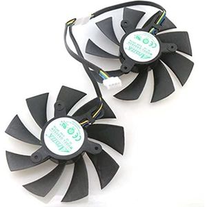 LMNCBVYA GA92S2H-PFTA 88mm 4Pin Cooling Fan for RTX 2060 AMP GTX1660ti 1660 Super Graphics Card - 12V 0.35A Replacement Fan