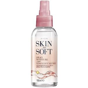 Avon huid zo zacht zijdeachtig vocht voedende droge olie spray-150ml
