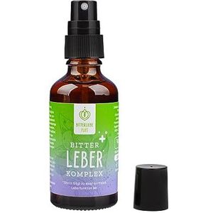 BitterLiebe® Lever * complex spray - natuurlijke ondersteuning van de leverfunctie * met bittere stoffen en choline, voor de vetvertering en ontgifting