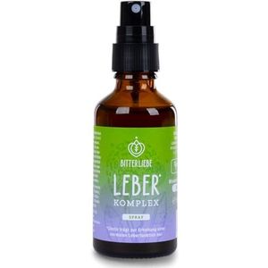 Leverontgiftingsspray - Leverkuur, natuurlijke ondersteuning van de leverfunctie met behulp van choline - hooggedoseerd met mariadistel, artisjok, paardenbloem en bitterstoffen (1)