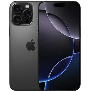 Apple - iPhone 16 Pro - Zwart titanium - 128GB