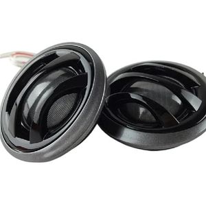 Tweeter auto Tweeters voor auto Auto-audio-refit Zijdefilm Hoge frequentie geluidskwaliteit Tweeter 2,5-inch tweeter luidsprekerkit met condensator