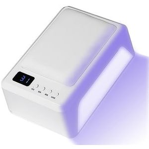 UV-nagellamp, LED UV-nagellamp Nagellamp Met Handkussen 72W Nageldrooglamp For Het Uitharden Van Alle Gel-nagellak 60 Stuks Kralen Nagel UV-LED-lamp For Nail Art