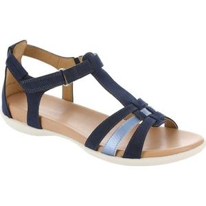 Easy Spirit Leia3 platte sandaal voor dames, marineblauw, 43 EU