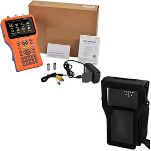 Satellietzoeker, digitale satellietsignaalzoeker, V8 FINDER PRO Satelliet Signaalzoeker Meter DVB-S2/T2/C Combo HD Digitale Satfinder H.265 HEVC MPEG-4 Terrestrische Signaal voor het aanpassen van sat