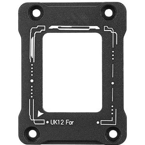 Anti-buiggesp Volledig Passende LGA1700 BCF Drukplaat van Aluminiumlegering voor Pc (Zwart)