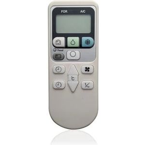 1x Vervangende AC-afstandsbediening for airconditioner RAR-2SP1 RAR-2P1 RAR-5F1 RAR-3N4-2 RAC-10GH5 RAS-14GH5 RAS-10KH3 RAC-10KH3(WHITE)