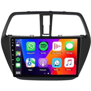8-core [4G 64G] Android 14 Autoradio Navi voor S-uzuki S-cross (2012-2016) 9 ""Scherm 2 Din Radio met Draadloze Carplay Android Auto GPS Navigatie FM RDS Bluetooth SWC DSP MIC Camera,M700s