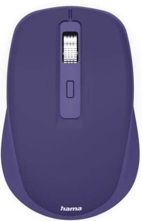 Hama SS muis voor meerdere apparaten, draad, 7 toetsen, WM-450, Radio/Bluetooth, blauw